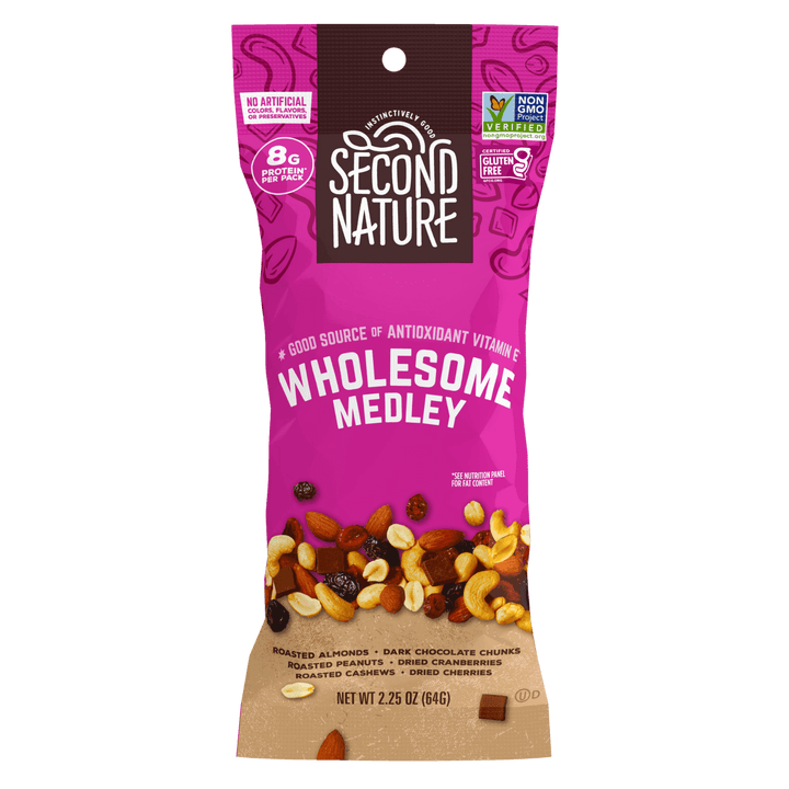 Snacks Wholesome Medley Trail Mix - 2.25 oz.